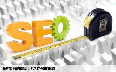 是有能下载电影到手机内存卡里的网站