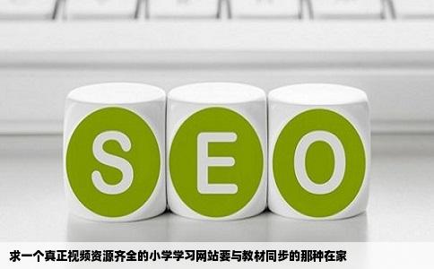 求一个真正视频资源齐全的小学学习网站要与教材同步的那种在家
