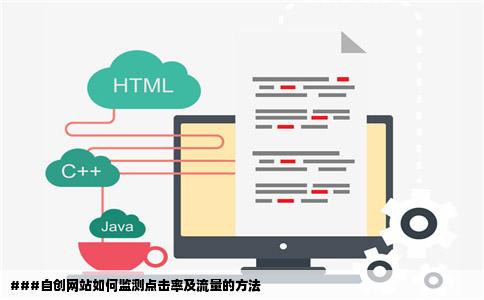 ###自创网站如何监测点击率及流量的方法