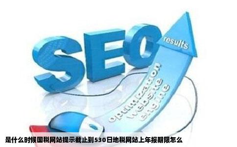 是什么时候国税网站提示截止到530日地税网站上年报期限怎么