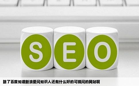 除了百度知道新浪爱问知识人还有什么好的可提问的网站啊