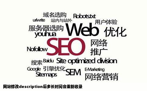 网站修改description后多长时间会重新收录